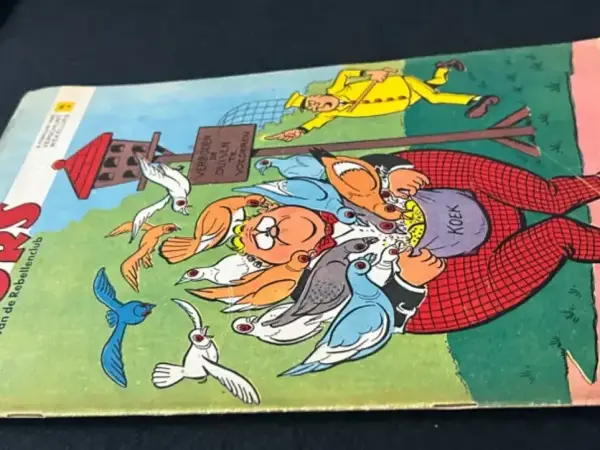 Tijdschriften Sjors van de Rebellenclub - Verboden de duiven te voederen (1965)