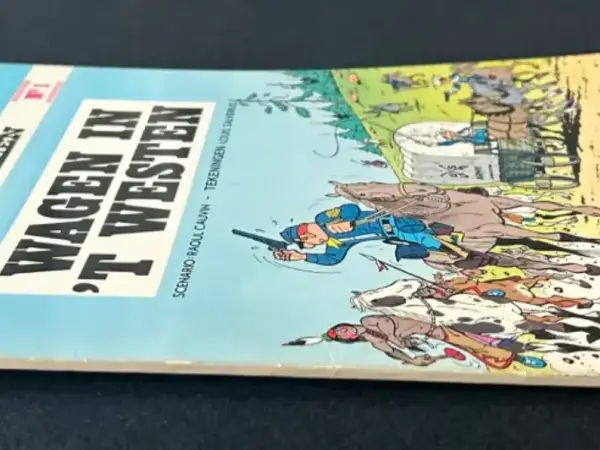 Western De Blauwbloezen Nr 1 - Wagen in ‘t Westen (1972)