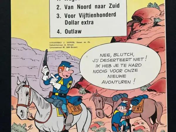 Western De Blauwbloezen Nr 4 - Outlaw (1973)