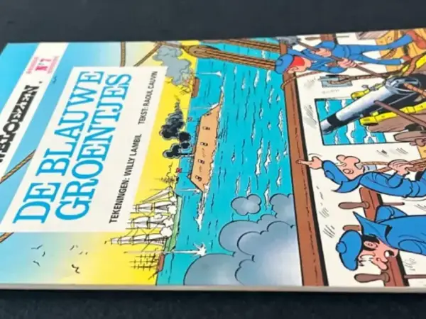 Western De Blauwbloezen Nr 7 - De Blauwe Groentjes (1975)