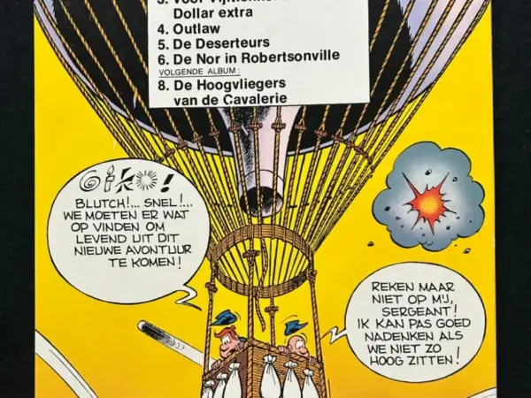 Western De Blauwbloezen Nr 7 - De Blauwe Groentjes (1975)