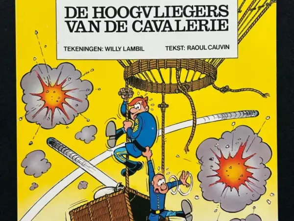 De Blauwbloezen Nr 8 - Hoogvliegers van de Cavalerie (1976)