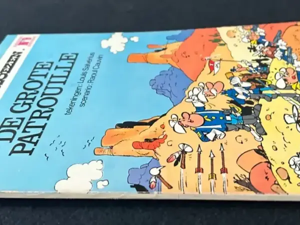 Western De Blauwbloezen Nr 9 - De grote Patrouille (1976)