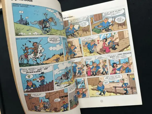 Western De Blauwbloezen Nr 9 - De grote Patrouille (1976)