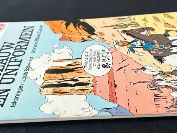 Western De Blauwbloezen Nr 10 - Blauw en Uniformen (1976)