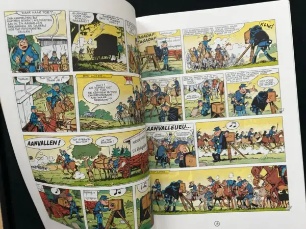 Western De Blauwbloezen Nr 11 - Blauwen in Zwart-Wit (1977)