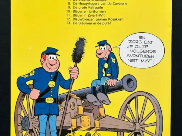 Western De Blauwbloezen Nr 12 - Blauwbloezen pakken Kozakken (1977)