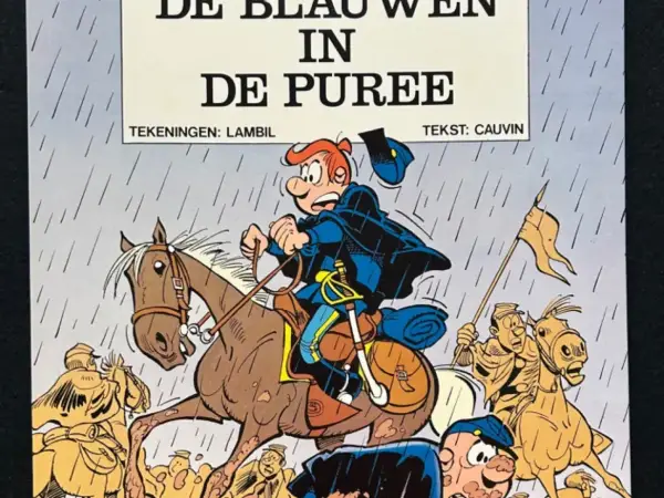 De Blauwbloezen Nr 13 - De Blauwen in de puree (1978)