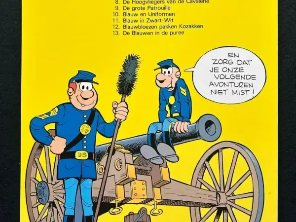 Western De Blauwbloezen Nr 13 - De Blauwen in de puree (1978)