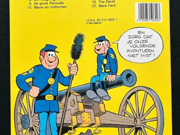 Western De Blauwbloezen Nr 20 - Black Face (1983)